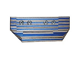 008686, ANSCHÜTZ Schaftbacke Backe R/L natur/blau für 2213, 2313, 1907 1913 Sonderausführung, 8002