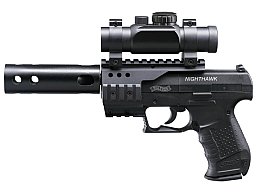 Walther Nighthawk mit Walther Top Point I, Kompensator und Starterpaket