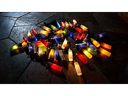 Lichterkette Schrot Hülsen 24 Led