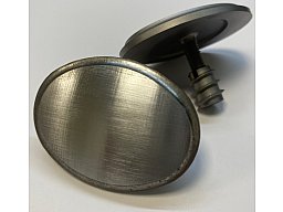 Pistolengriffkäppchen mit Bund Stahl Schraubenlos mit Rampamuffe