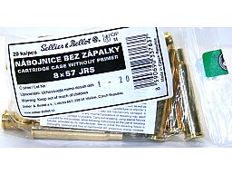 20 Stück S&B | Sellier&Bellot Wiederladehülsen S+B 8x57IRS JRS NEU Messing Boxer o. Zünder #V337632