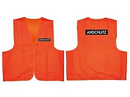015725, ANSCHÜTZ Warnweste Weste für Drückjagden mit LOGO, NEU