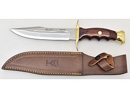 MUELA Bowie Messer BW 18M mit Lederscheide
