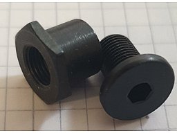 E20, 100000, ANSCHÜTZ 003642 Schraube und 003643Mutter für Hakenkappe 4760-33, 4760-34