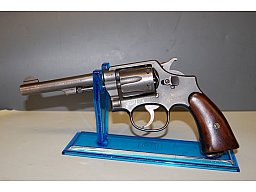 Revolver S&W Military + Police Kal .38S&W 5 "Lauf Bavaria Municipal Police aus Sammlung