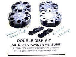 LEE 90195 Double Disk KIT > Ergänzende Platten für den LEE Auto Disk Pulverfüller Große Pulverladung