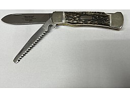 Hartkopf Jagdmesser Klinge Säge