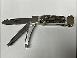 Hartkopf Jagdmesser Klinge Säge Aufbruchklinge
