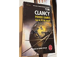 Buch – Tom Clancy – „Power Games – Sur le fil du rasoir“ – Französisch – Neuwertig