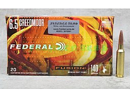 Federal Premium 6,5 Creedmoor Fusion 140gr. 9,1g 20 Stück 300F65CRDFS1