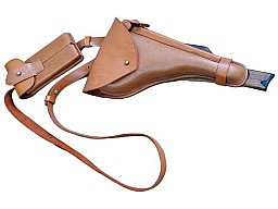 REPRO Marine Luger P04 Set mit Holster Putzstock Magazintasche Anschlagschaft und Beriemung
