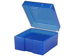 5 Frankford Arsenal Patronenboxen, Kal. 38/56WCF-50/110CWF. #514 Blau, Neuware zum Sonderpreis