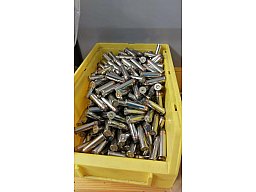 Dekomunition .38 Special Nickelhülse ,TLM Geschoss,6 Stück