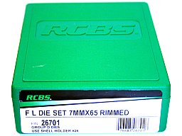 RCBS Langwaffenmatrizensatz Full Length 2-Die-Set GROUP D 7MMx65MM RIMMED 7x65R 7x65 R 7 x 65 #26701