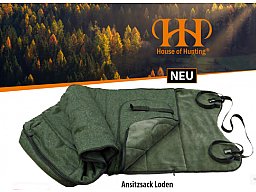 "House of Hunting" Ansitzsack LODEN ! 75x190cm Oberstoff österreichischer PIRSCHL Loden 70% Wolle