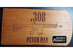 Personalisierte Patronenbox aus Holz Munitionskiste lasercut handbemalt Geschenkidee Weihnachten