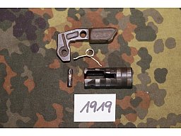 G3 Spannhebel / Ladehebel oliv komplett original Ex-Bundeswehr Sammlung (1919)