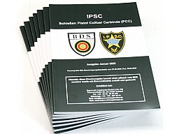 IPSC BDS Regelwerk PCC Pistol Caliber Carbine DEUTSCH DIN-A5 gebundene Ausgabe Aktueller Stand 2025