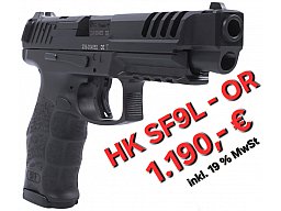 HK SFP9L OR - HALBAUTOMATISCHE SPORTPISTOLE - OPTICAL READY FÜR REFLEXVISIER - 9 MM LUGER