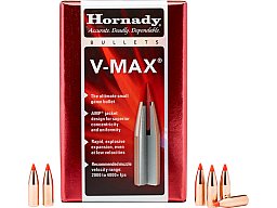 100x HORNADY V-Max .172 17 CAL 20gr 1,3g .17 HORNET Match Varmint Geschosse #21710 Zerlegungsgesch
