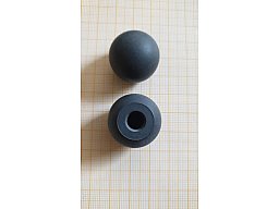 003301, ANSCHÜTZ, Kunststoff Kugelknopf D25, 25 x M8, NEU