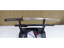 Handgeschmiedetes-Gefaltetes Samurai Schwert Wakizashi Miyamoto Musashi