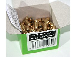 100 Stück S&B | Sellier&Bellot Geschosse V319622 | 7,62x25 Tokarev Dia .308/.310 - 85grs / 5,5g FMJ
