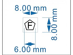 Schlagstempel/Prägestempel.