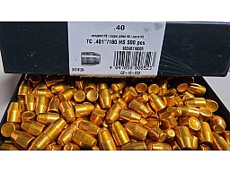 500St. H&N .401 - 180gr. TC HS Geschosse