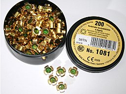 1.000 Stück RWS Vorderladeranzündhütchen #1081 | 6,12mm | 4-Flügelig! 1000er Pack 5x200St > #2105276