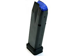 1 x 20 Schuss Ersatzmagazin für WALTHER PDP FULL SIZE 18+2 20rds 9mm 9x19 Luger NEU Aluboden schwarz