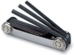 RCBS #98975 Fold-Up Hex Key Wrench|Faltbarer Inbusschlüsselsatz Presse/Matrizen... Zöllige Sechskant
