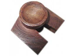 Wehrmacht Polizei Elite P08 Marine Magazinbodenstück WWI WWII P08 Luger Holz