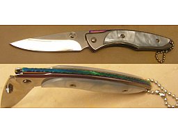 Taschenmesser in Perlmutt