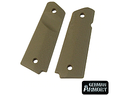 1911 Full size Griffschalen Tan khaki oder schwarz guter Grip und geringes Gewicht
