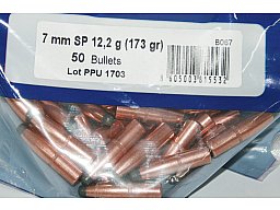 50 Stück PPU | PrviPartizan Geschosse #B-067 | 7MM / .284 173grs/11,2g SP - Teilmantel JAGDGESCHOSS