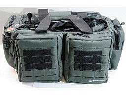 1x Original SCHMEISSER Pistolentasche Range BAG 61x41x25,4 cm Nylon GREY zahlreiche stabile Taschen
