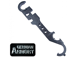 M16 M4 AR15 AR10 Wrench Werkzeug Castle Nut Stock Tube Buffer Tube Schlüssel MR223 MR308 Hera DPMS