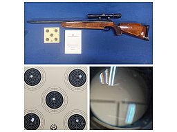 FEINWERKBAU 150 __ Match Luftgewehr + Hubertus 4x32 Zielfernrohr __ TOP