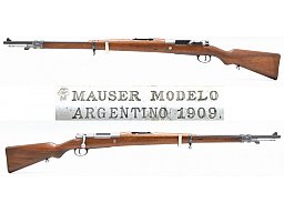DWM Militärgewehr Modell 1909 " Argentino " im Kal. 7,65mm Argent. mit Seitenmontage