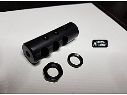 Delta Kompensator 1/2X20 Mündungsbremse Mündungsfeuerdämpfer Flashhider MFD