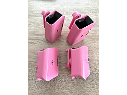 4x DAA Racer Magazinhalter Rosa / Pink