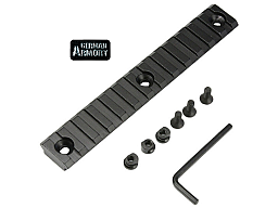 Picatinnyrail Zero für Keymod-Systeme RIS 13 Slots AR15 AK 47 74 DPMS Hera SIG
