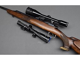 Jagdrepetierer Mauser System 98 9,3x62 + 2 Zielfernrohre 8x56 1,5-6x24 für Ansitz und Drückjagd