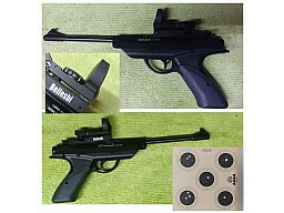 LUFTPISTOLE ___ NEUWERTIG ___ Kal. 4,5 (.177) ___ LP + RedDot ___ BESTZUSTAND