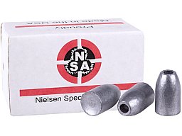 Nielsen NSA Diabolo Diabolos Slug Geschosse Kaliber 11,6 mm .457 17,17 Gramm 265 Grains 50 Stück