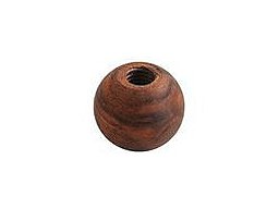 016509 ANSCHÜTZ Kammergriffkugel Nussbaum Ø 25 mm Innengewinde M8