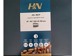 250St.H&N .45 ACP(.452Dia.)-200-HP-HIGH-SPEED