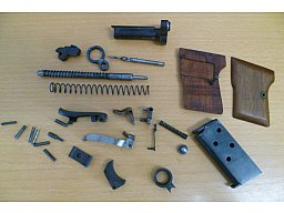 Konvolut freie Ersatzteile und Magazin Frommer Baby 7,65 mm