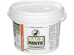 2kg Salzpaste - Wildlockmittel pastös / streichfähig mit Eimer | ANIS Geschmack Kirrung, Salzlecke
